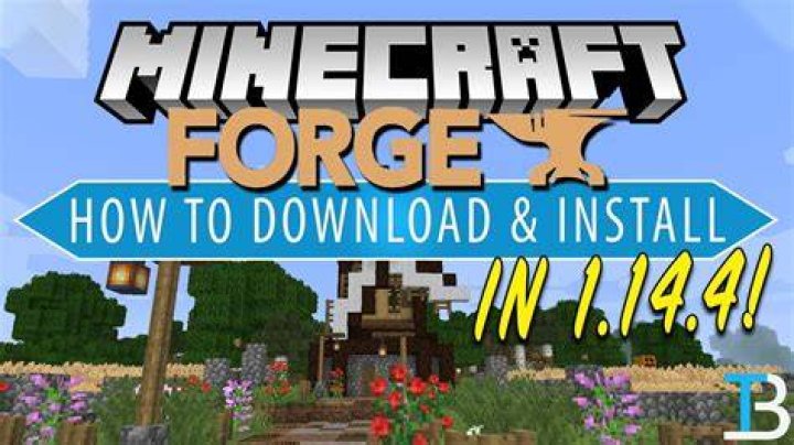 How to use minecraft forge 1.14.4