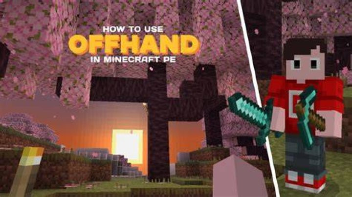 How to use off hand in minecraft