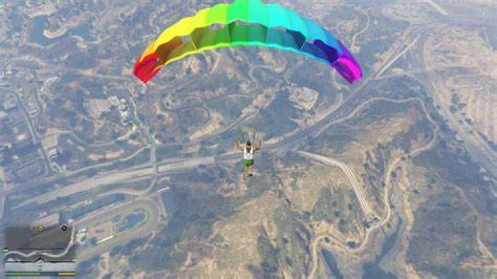 How to use parachute in gta 5