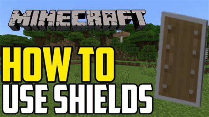 How to use shield in minecraft xbox