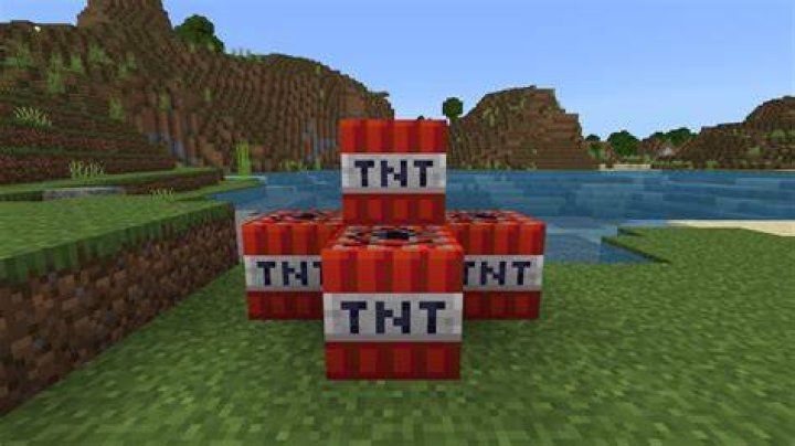 How to use tnt in minecraft pe