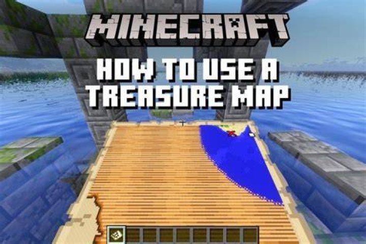 How to use treasure maps in minecraft