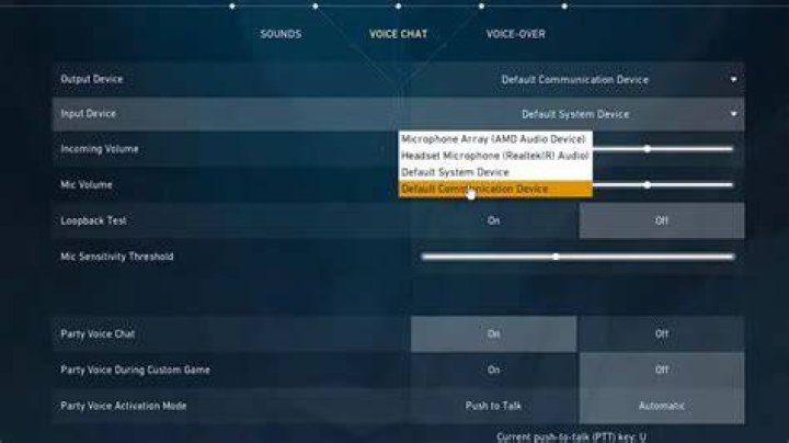 How to voice chat in valorant