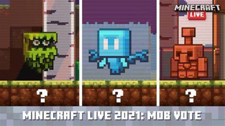 How to vote for minecraft mobs 2021