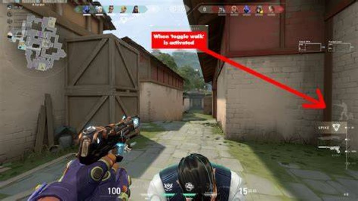 How to walk in valorant