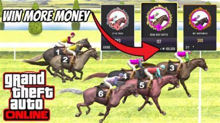 How to win horse race gta