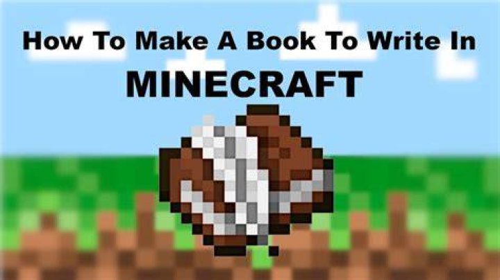 How to write a book minecraft