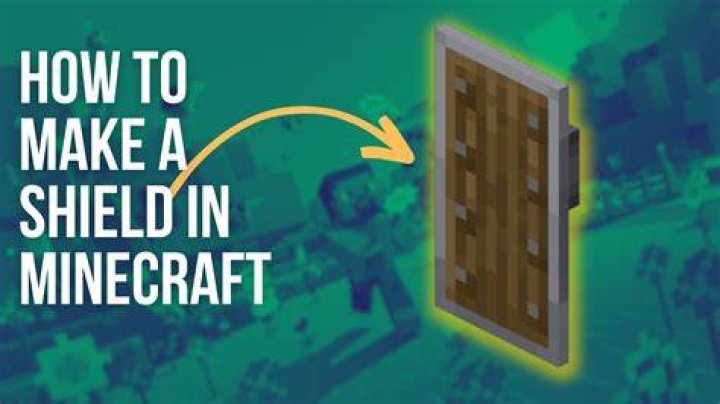 Minecraft 1.9 how to make a shield