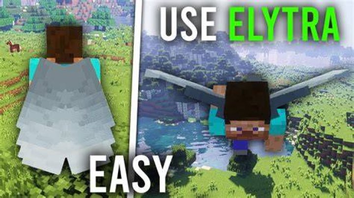 Minecraft 1.9 how to use elytra
