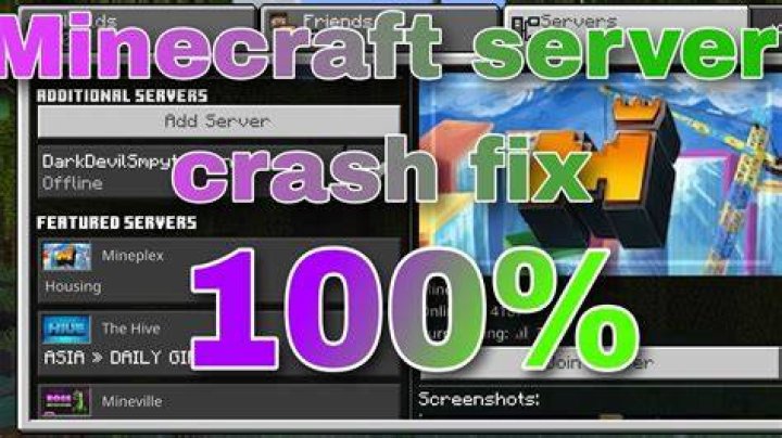 Minecraft crashes when joining server 1.7.10