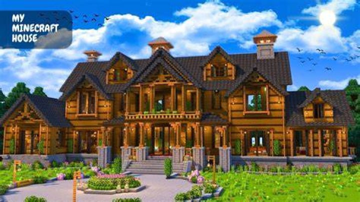 Minecraft how to build a mansion