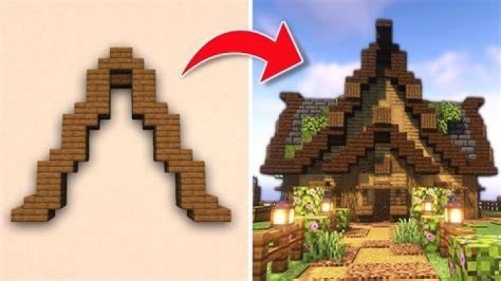 Minecraft how to build a roof