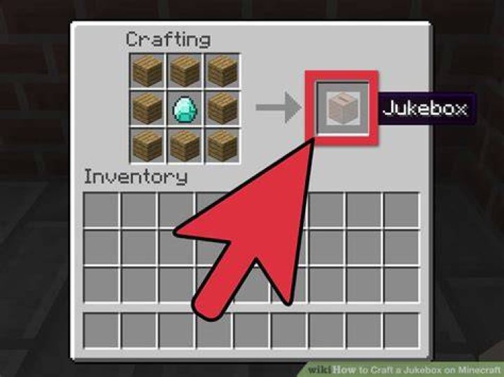 Minecraft how to craft a jukebox