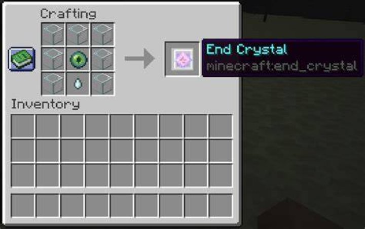 Minecraft how to craft ender crystal