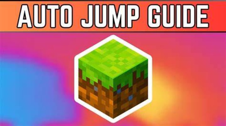 Minecraft how to disable auto jump