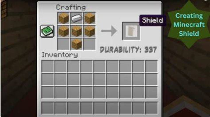 Minecraft how to get a shield