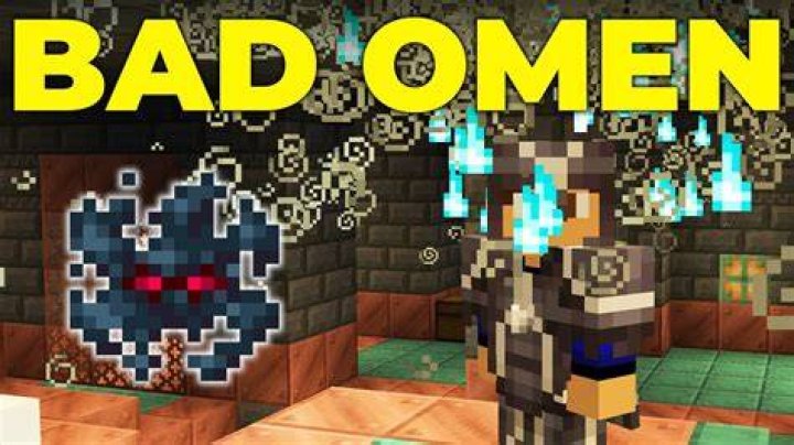 Minecraft how to get bad omen