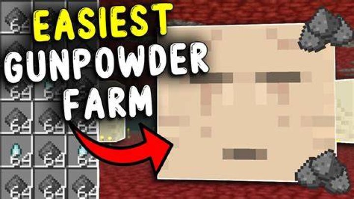 Minecraft how to get gunpowder fast