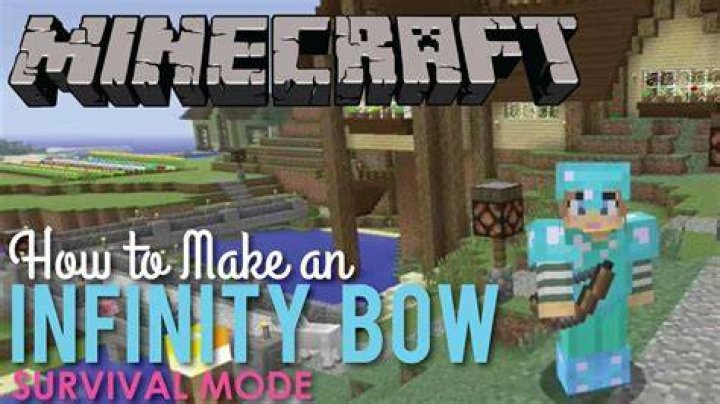 Minecraft how to get infinity bow
