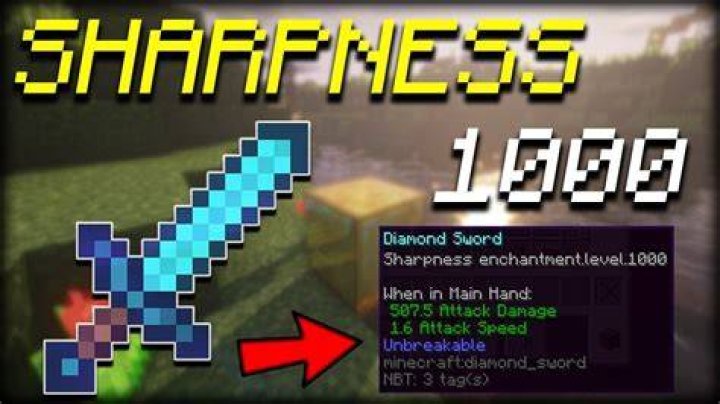 Minecraft how to get sharpness 10