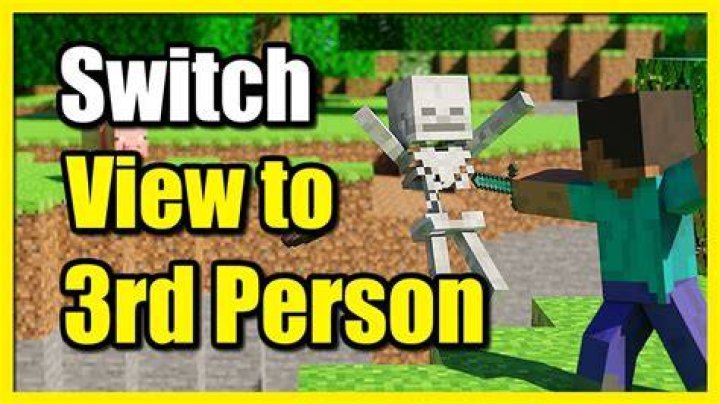 Minecraft how to go 3rd person
