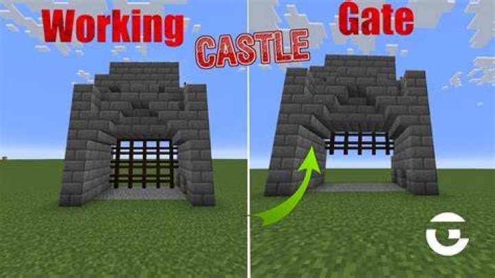 Minecraft how to make a gate