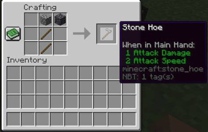 Minecraft how to make a hoe