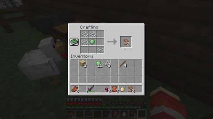 Minecraft how to make a leash