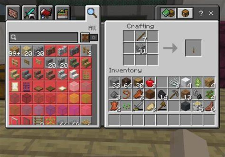 Minecraft how to make a lever