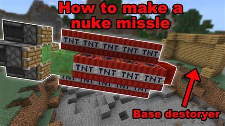 Minecraft how to make a nuke