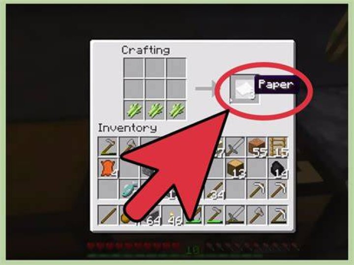 Minecraft how to make a paper