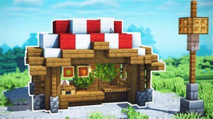 Minecraft how to make a shop