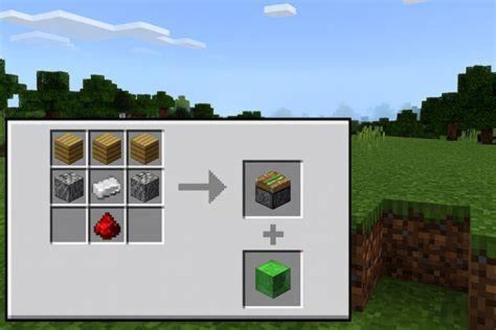 Minecraft how to make a sticky piston