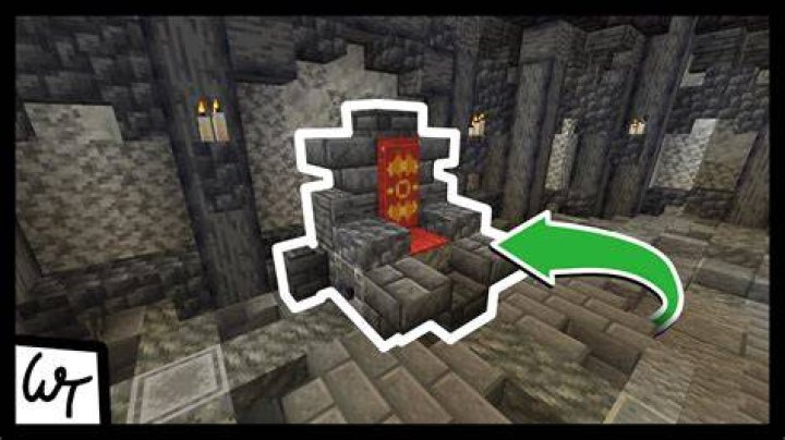 Minecraft how to make a throne