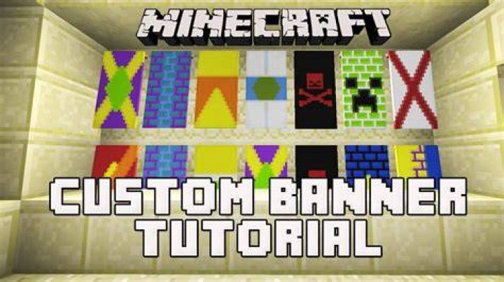 Minecraft how to make custom banners