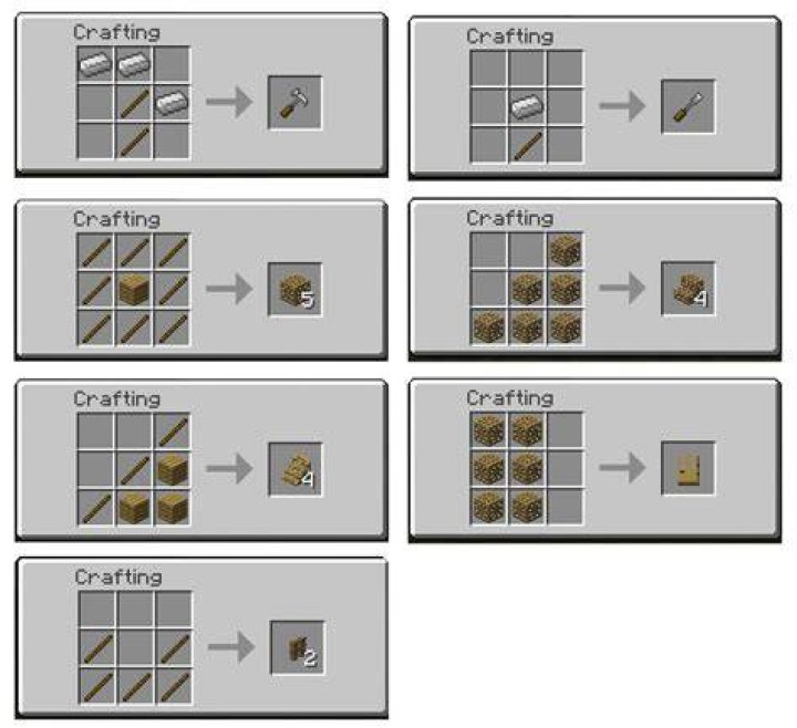 Minecraft how to make fence gate