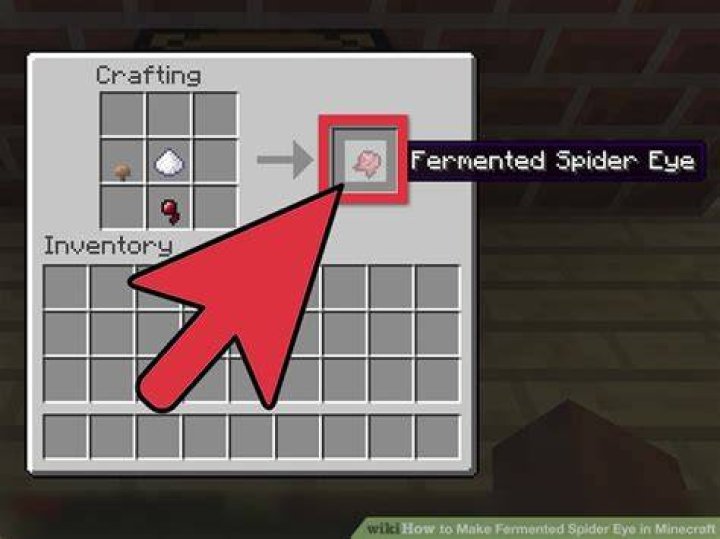 Minecraft how to make fermented spider eye