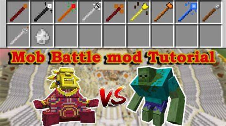 Minecraft how to make mobs fight