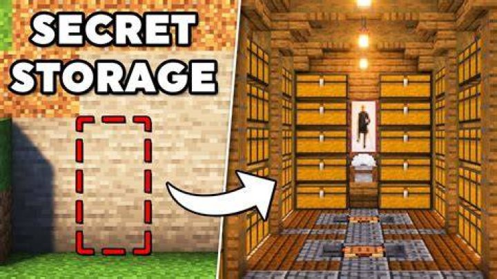 Minecraft how to make secret rooms