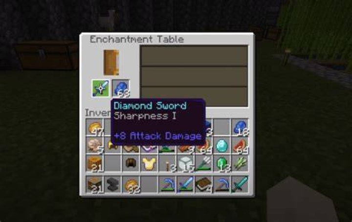 Minecraft how to reset enchantment table
