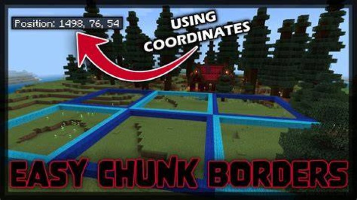 Minecraft how to see chunk boundaries