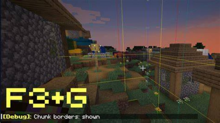 Minecraft how to show chunk borders