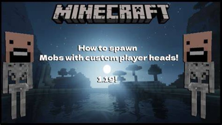 Minecraft how to spawn player heads