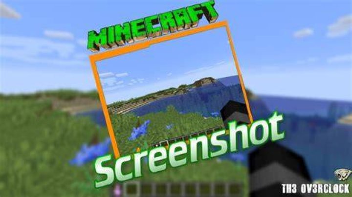 Minecraft how to take a screenshot