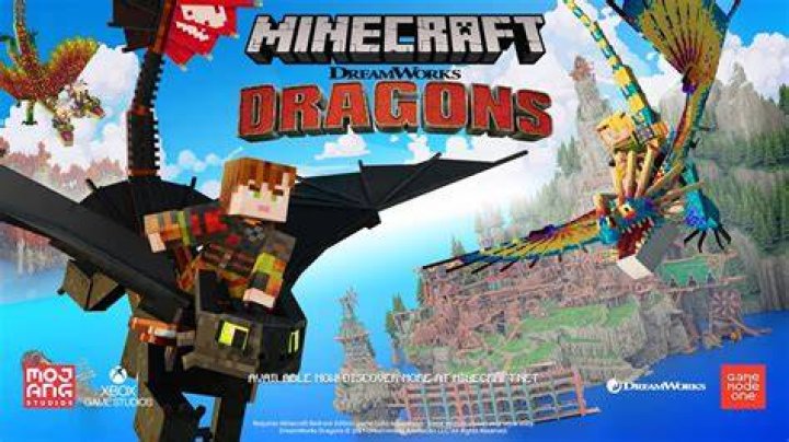 Minecraft how to train your dragon dlc