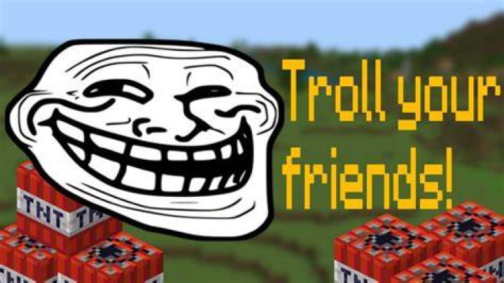 Minecraft how to troll your friends