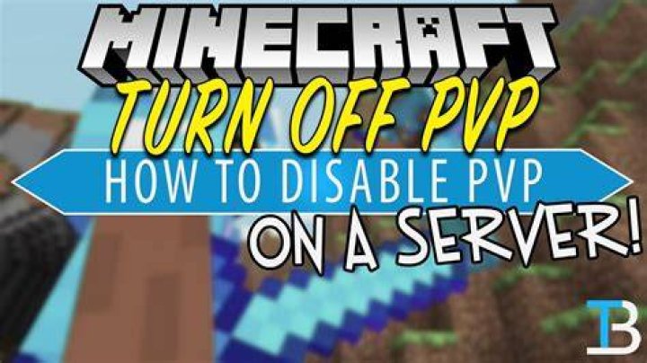 Minecraft how to turn off pvp