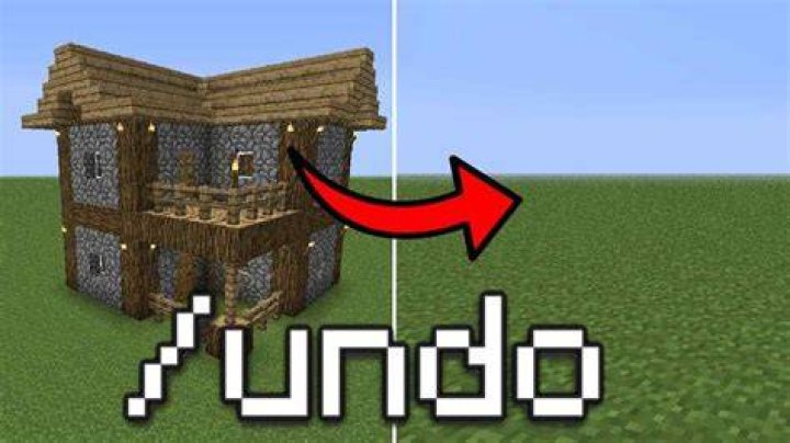 Minecraft how to undo a command