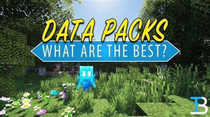 Minecraft how to use data packs