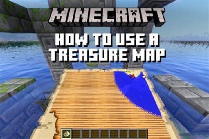 Minecraft how to use treasure map